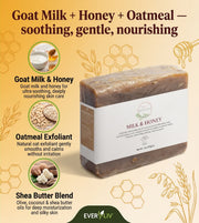 EverLiv Milk & Honey Soap - EverLiv LLC